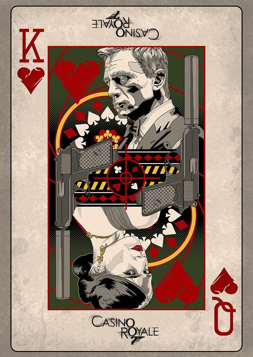 850x1202 James Bond Casino Royale, james bond art HD phone wallpaper