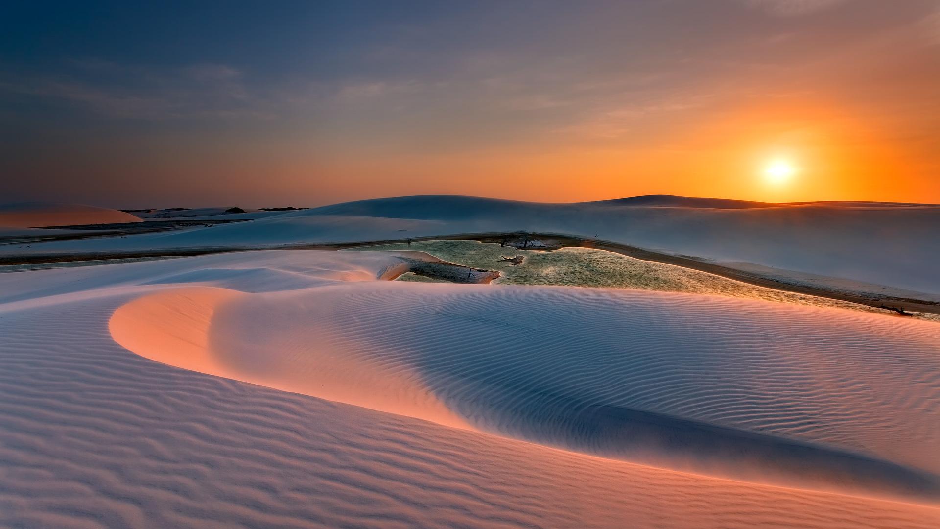 1920x1080 Lençóis Maranhenses National Park Wallpaper
