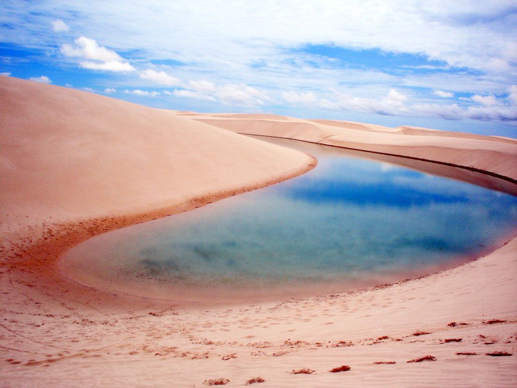 1024x768 Marvelous Mixed Up Landscape