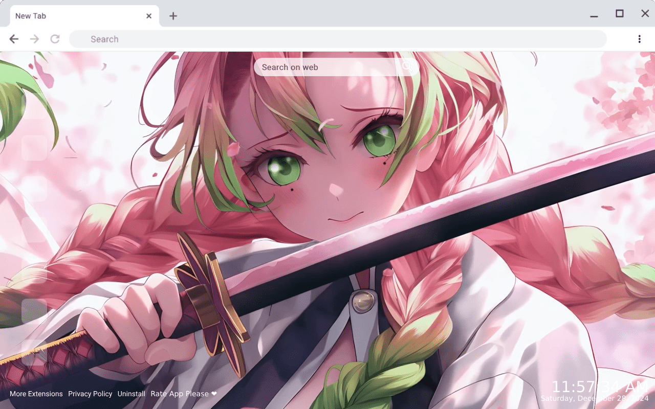 1280x800 Mitsuri Kanroji Slayer Live Wallpaper Web Store