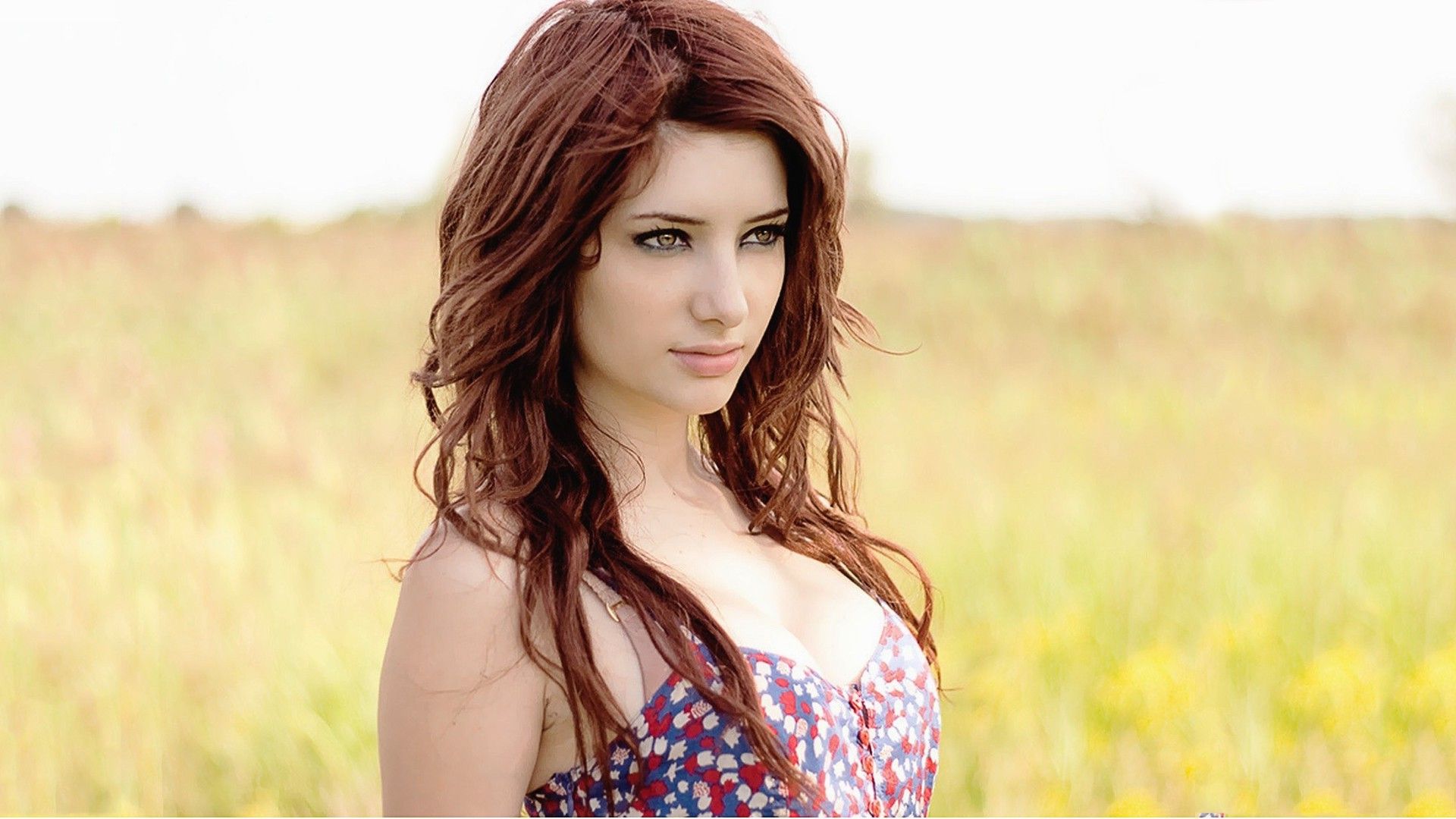 1920x1080 Susan Coffey, Women, Brunette, Redhead, Model Wallpaper HD / Desktop and Mobile Background