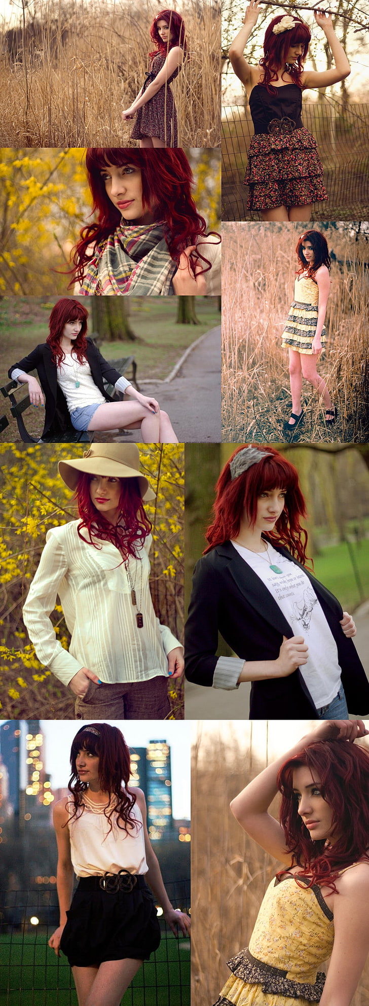 728x1984 HD wallpaper: women susan coffey redheads models People Susan Coffey HD Art