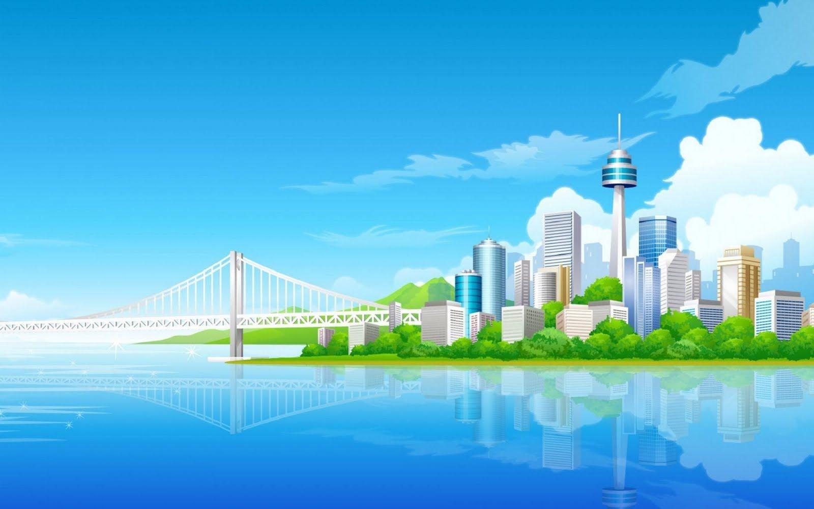 1600x1000 3D City Wallpaper Collections [HQ] HD Today