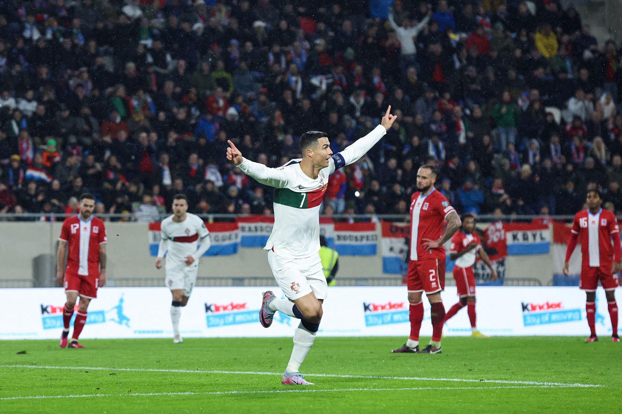 2000x1334 Cristiano Ronaldo Marks Two Goal Performance With New Celebration Against Luxembourg