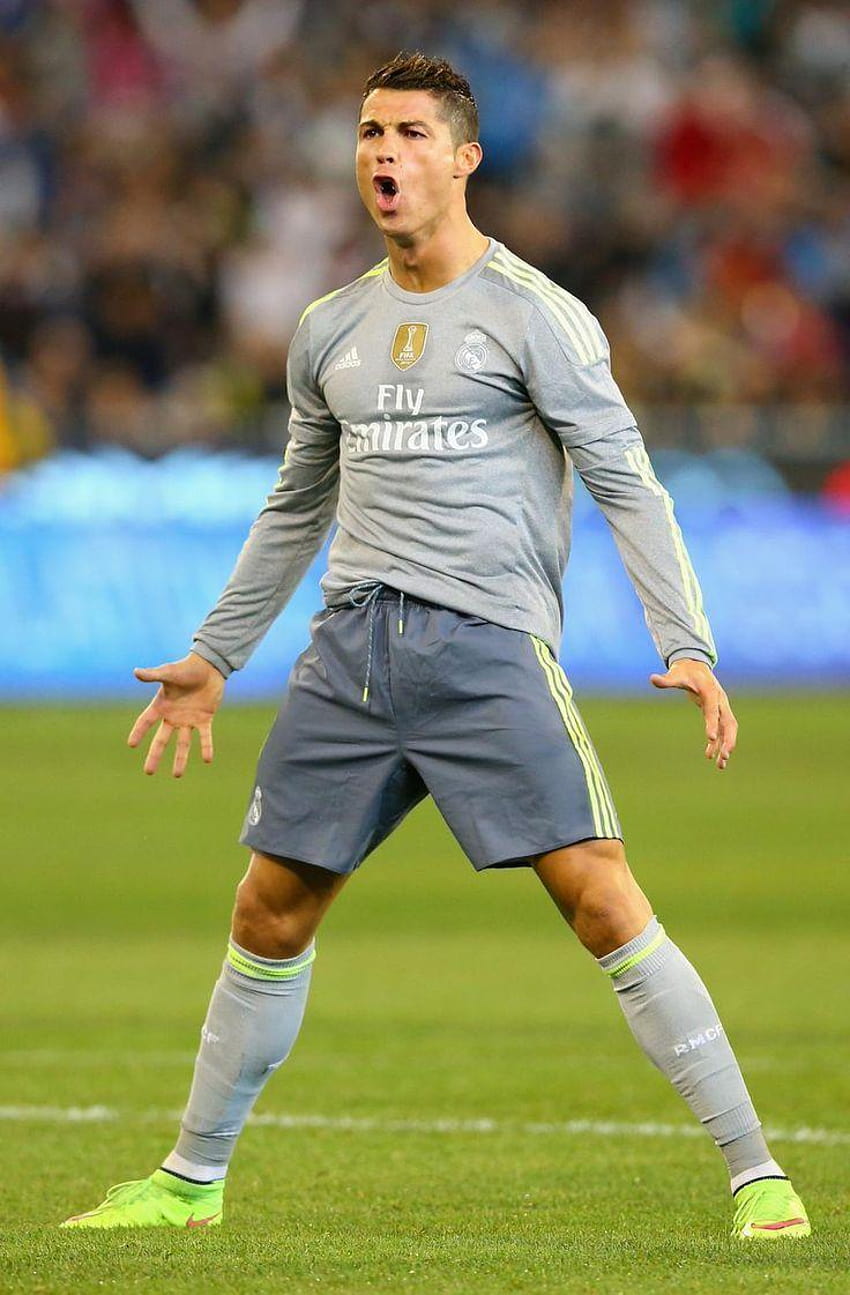 850x1295 Best 2 Ronaldo goals ideas, cristiano ronaldo celebration HD phone wallpaper