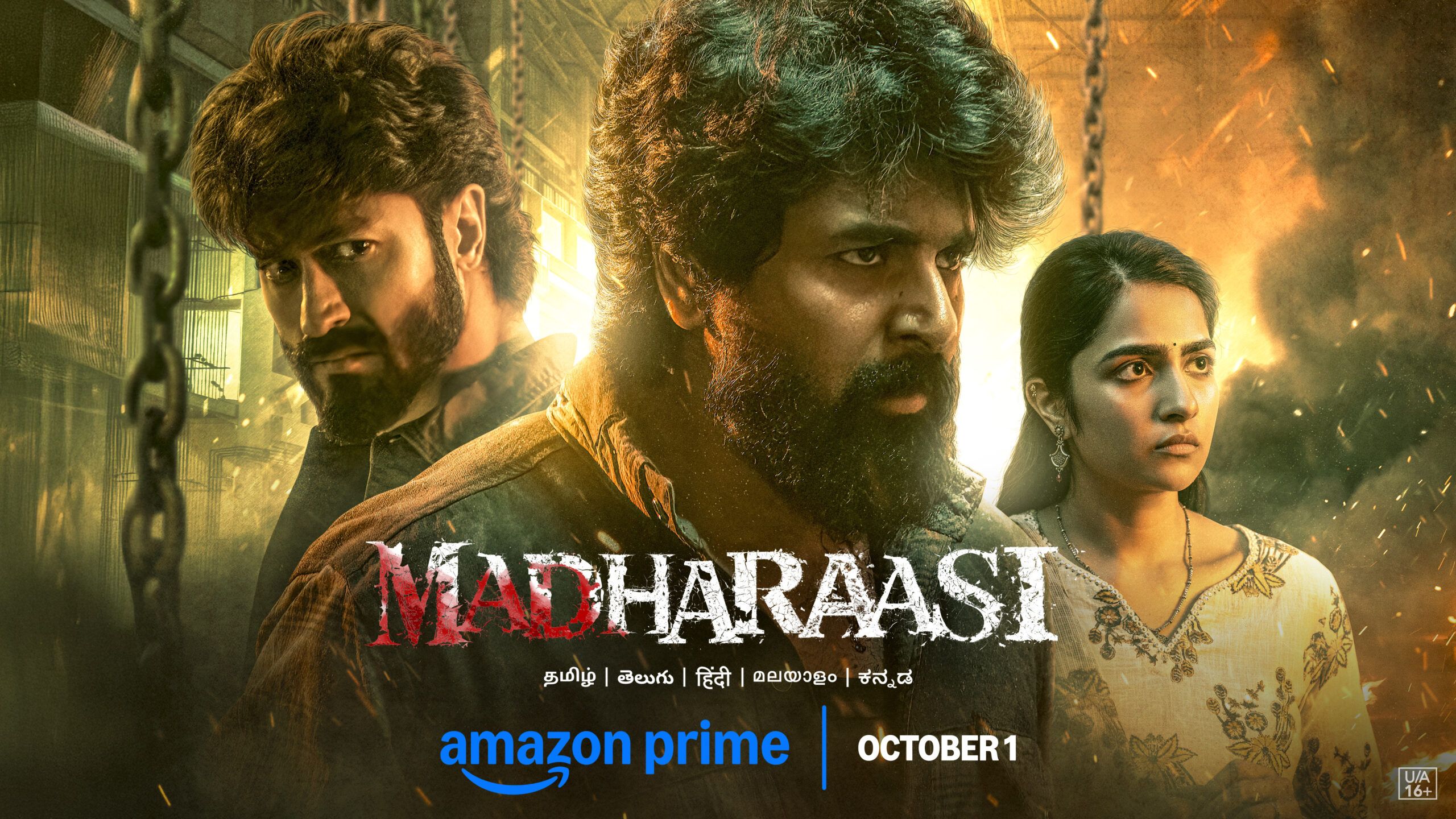2560x1440 Prime Video Announces Global Streaming Premiere of Psychological Action Thriller Madharaasi Asian Herald
