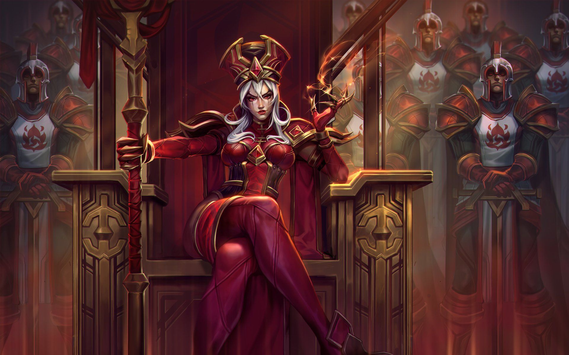 1920x1200 Sally Whitemane Throne: HD Heroes of the Storm Epic Wallpaper