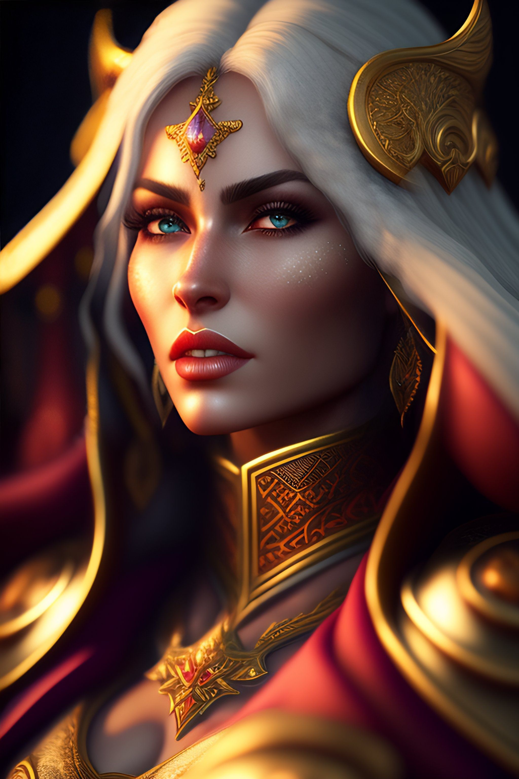 2048x3072 Lexica Inquisitor Sally Whitemane. world of Warcraft. ambiance, beautiful detailed intricate insanely detailed detailed, digital painting