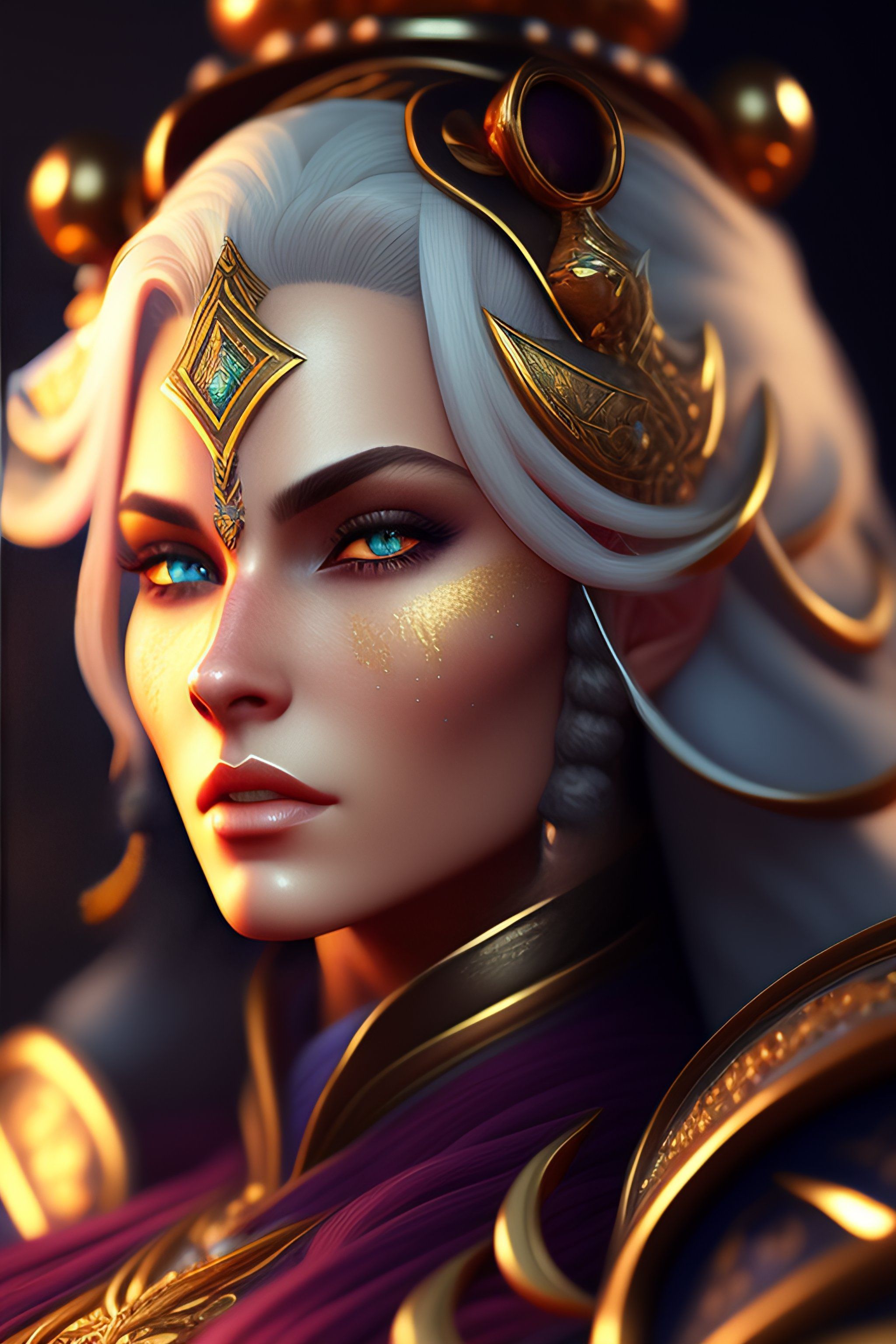2048x3072 Lexica Inquisitor Sally Whitemane. world of Warcraft. ambiance, beautiful detailed intricate insanely detailed detailed, digital painting