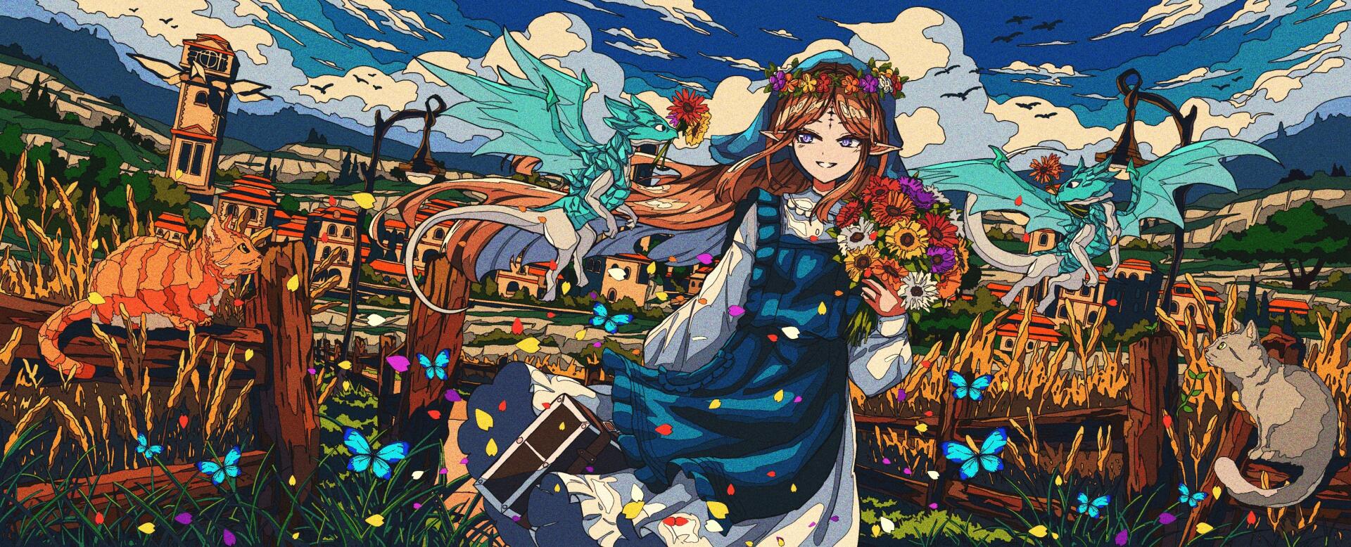 1920x778 Download Video Game Wuthering Waves Cartethyia (Wuthering Waves) HD Wallpaper by Android/アンドロイド