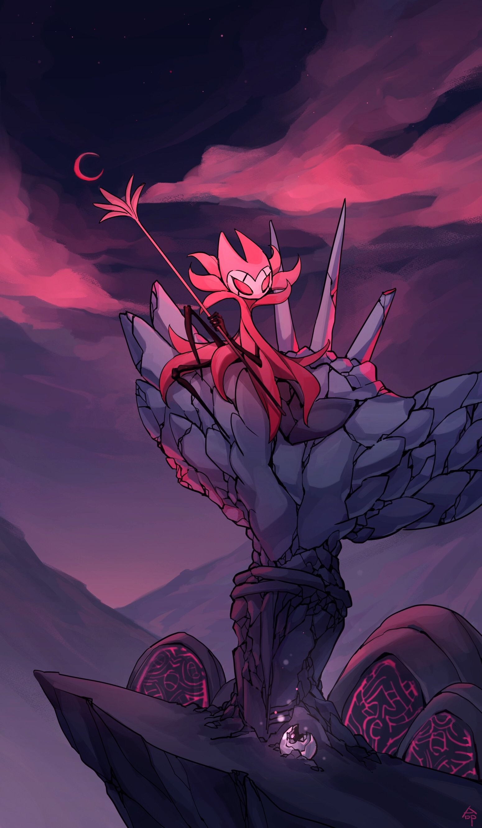 1550x2660 Nightmare King Grimm Wallpaper