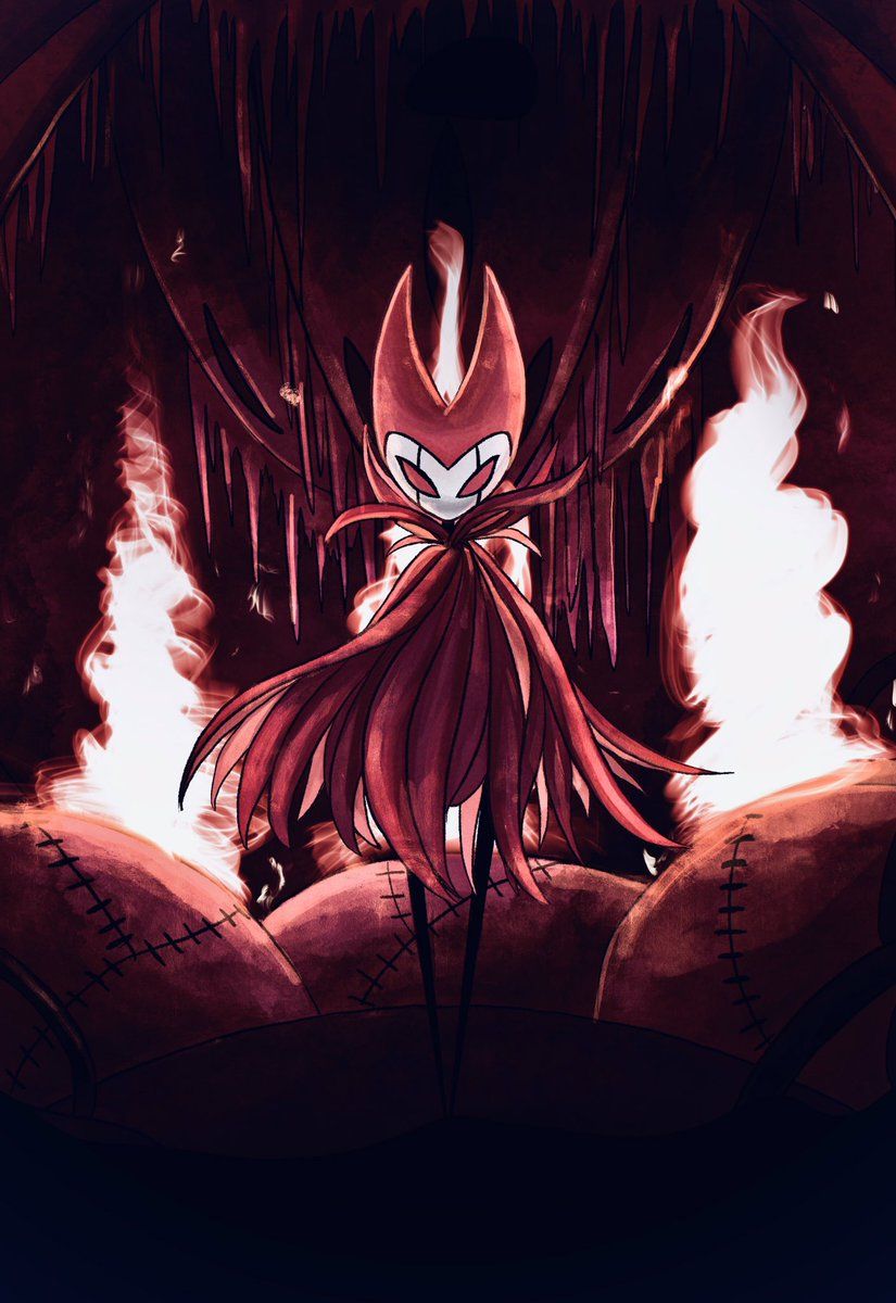 825x1200 The Nightmare King #hollowknight #NightmareKingGrimm #illustration #digitalart #grimmtroupe