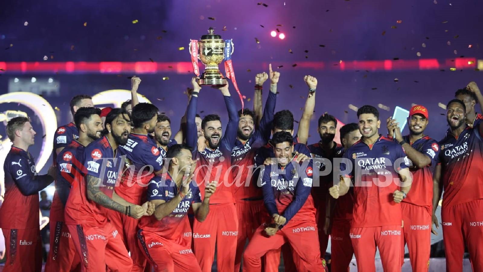 1600x900 IPL 2025: Virat Kohli ends trophy drought as bowlers win first title for Royal Challengers Bengaluru. Ipl News Indian Express
