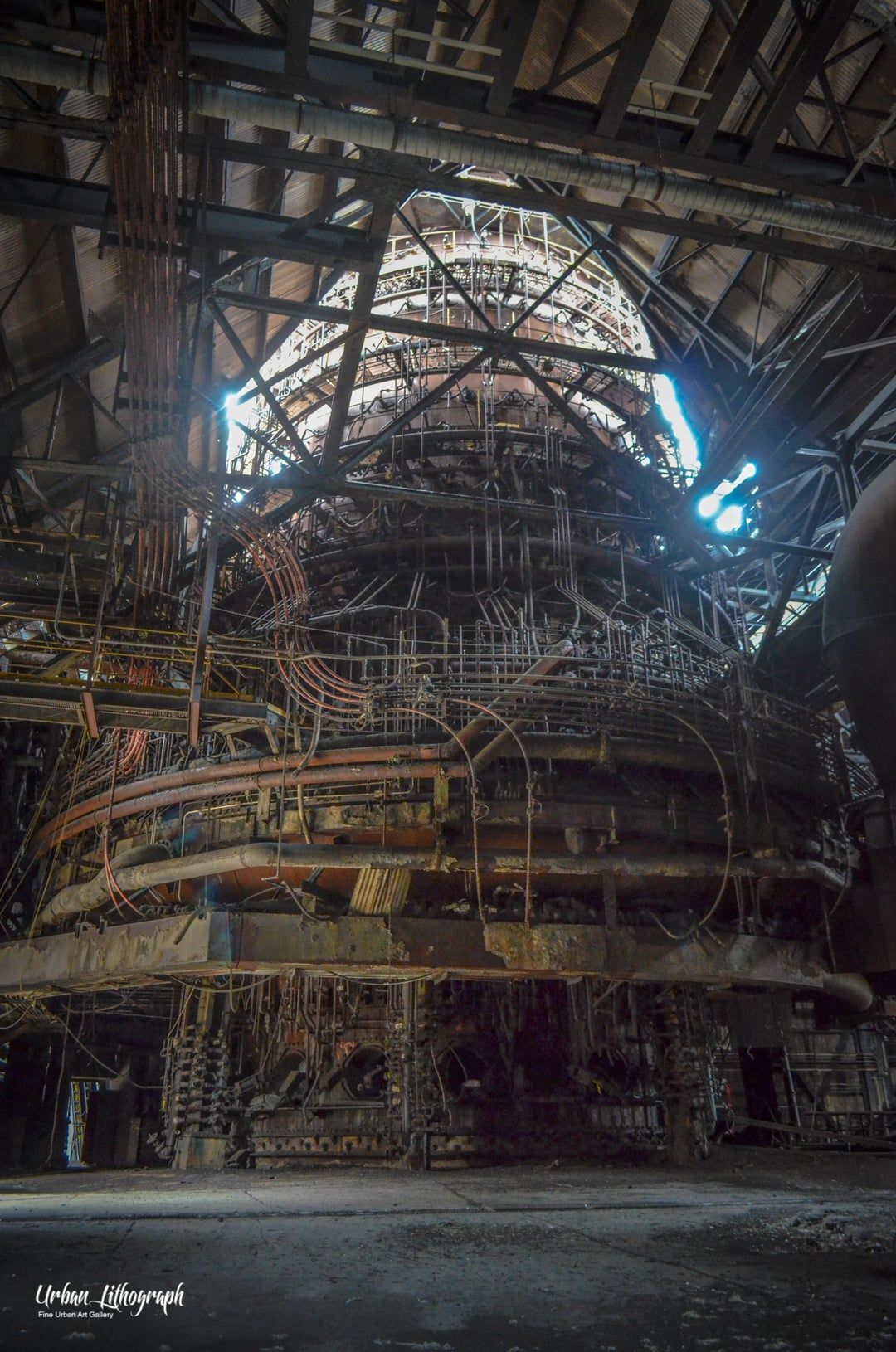 1080x1630 Abandoned Steel Mill Furnace [3264x4928]