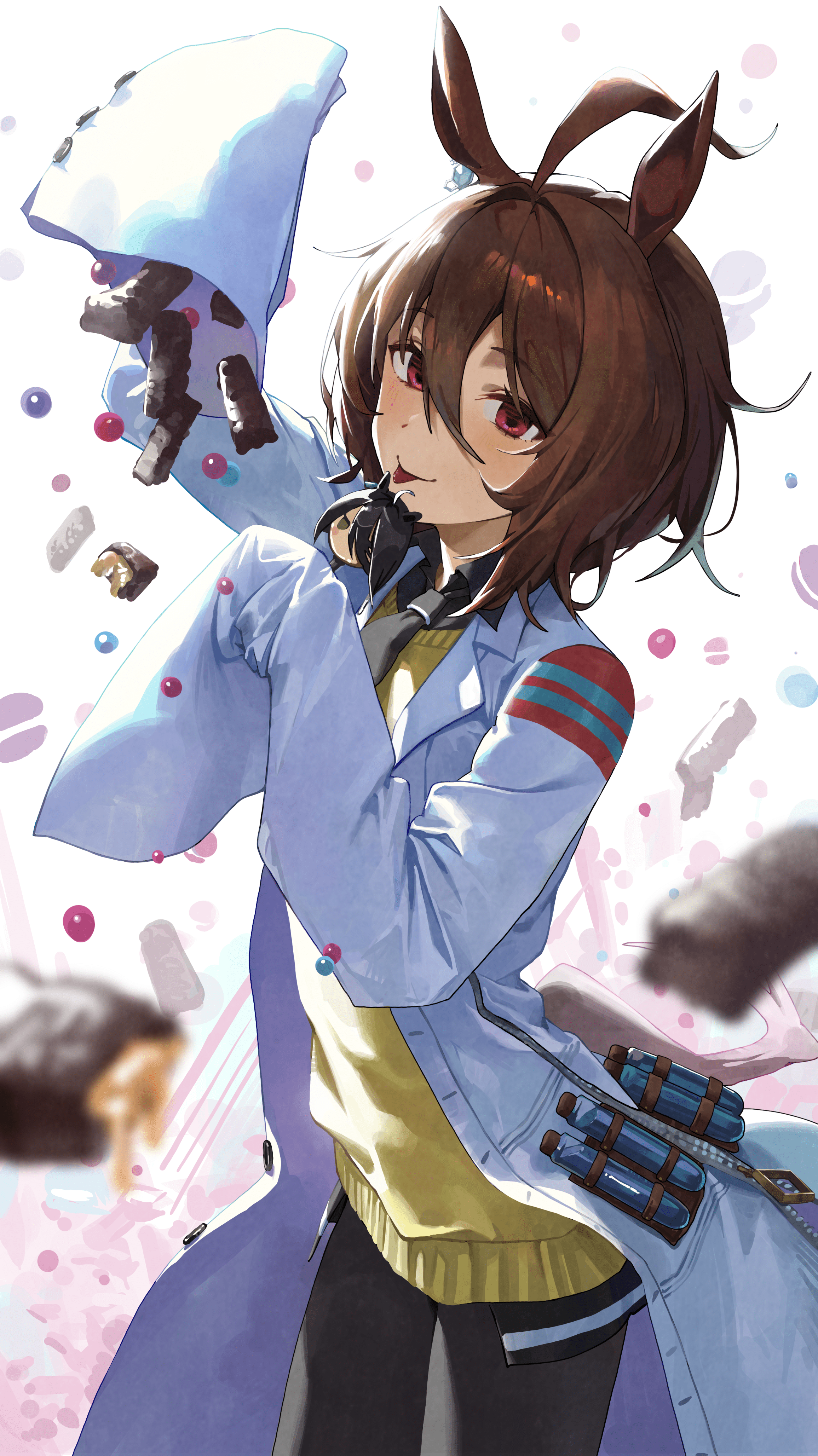 2312x4116 Agnes Tachyon Musume: Pretty Derby Wallpaper by C2H6O Anime Image Board