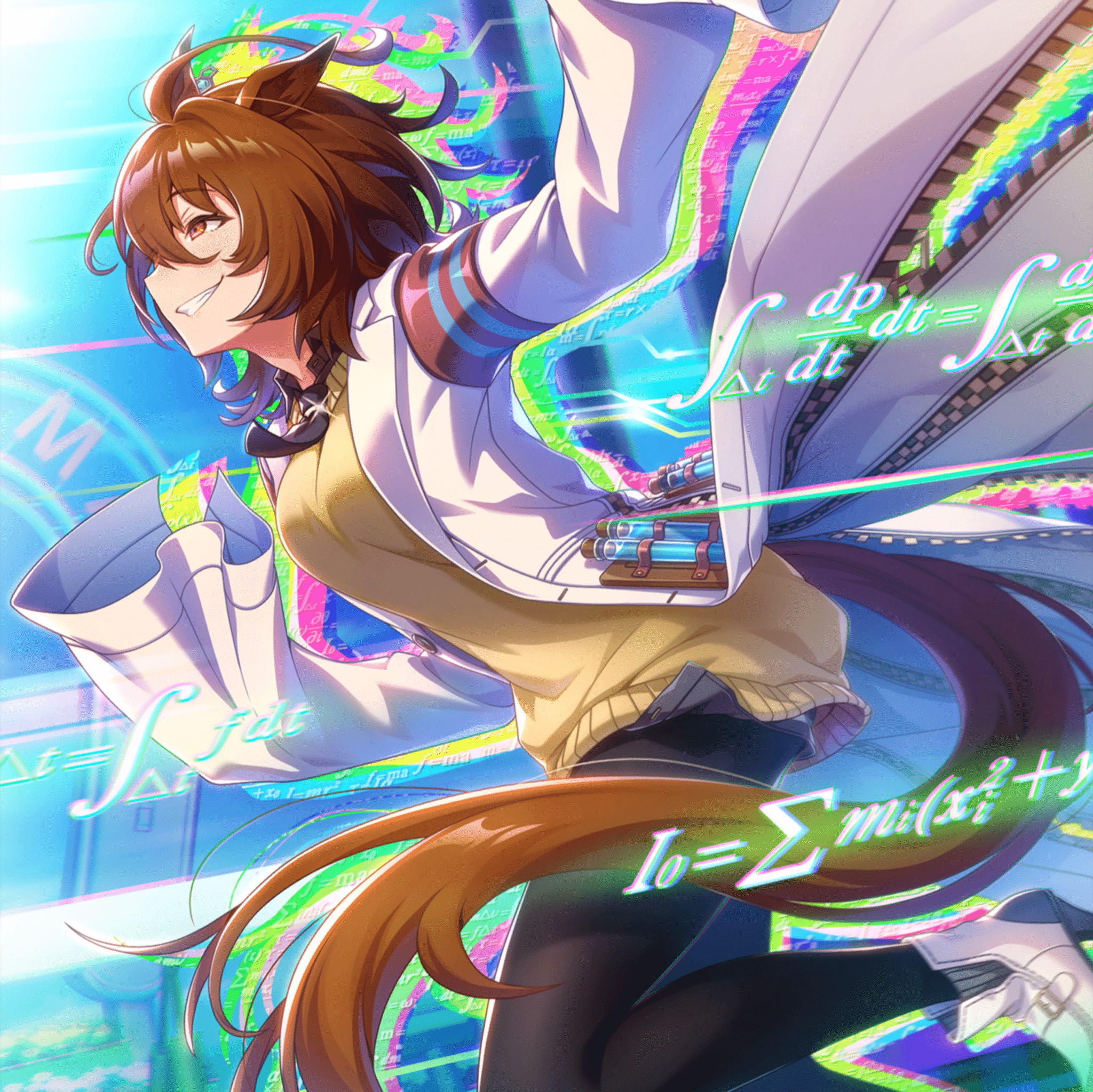 2048x2047 Agnes Tachyon (Uma Musume) AI Voice Generator. Jammable AI Covers