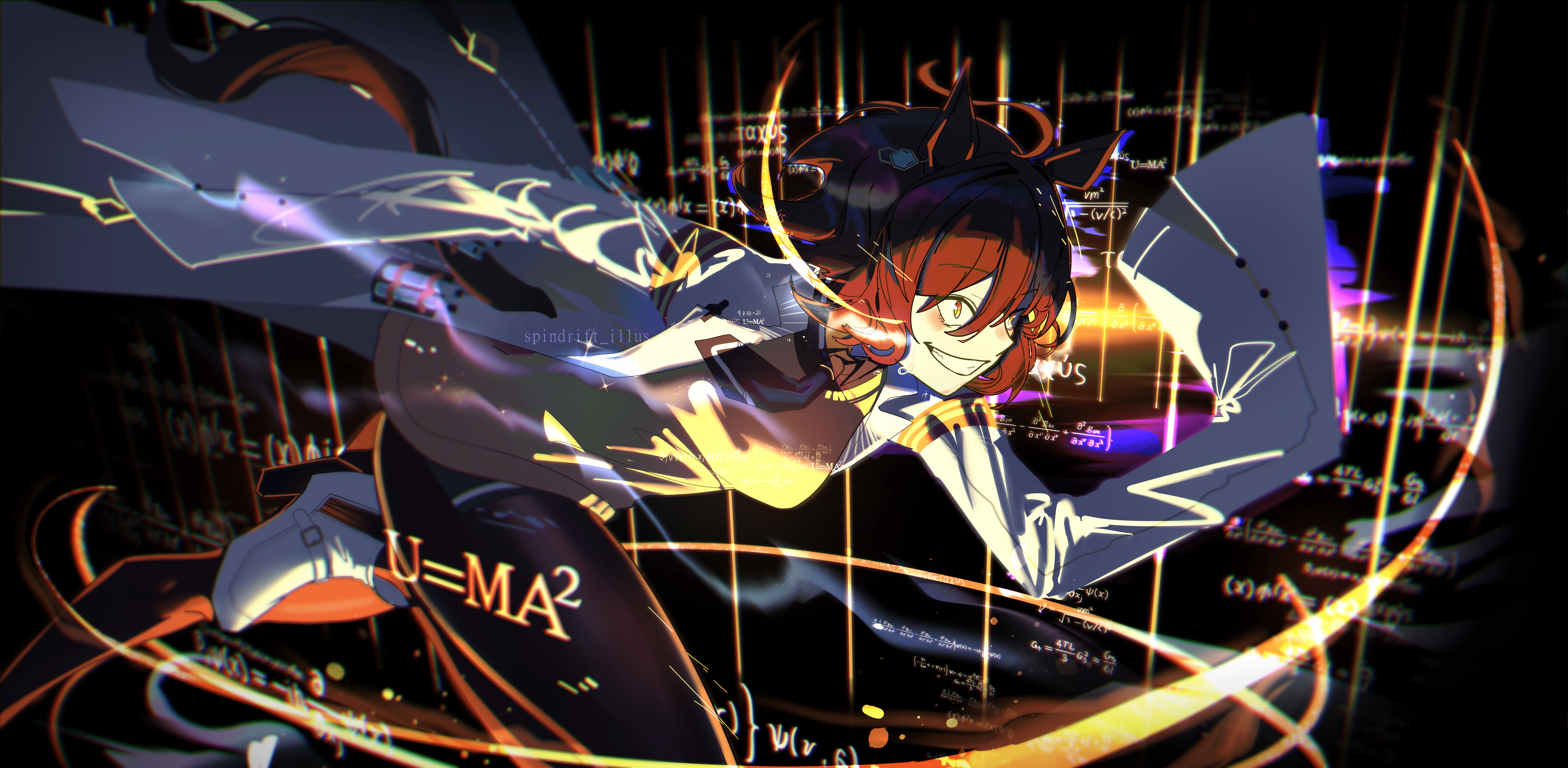 6984x3420 Agnes Tachyon Musume: Pretty Derby by Spindrift Anime Image Board