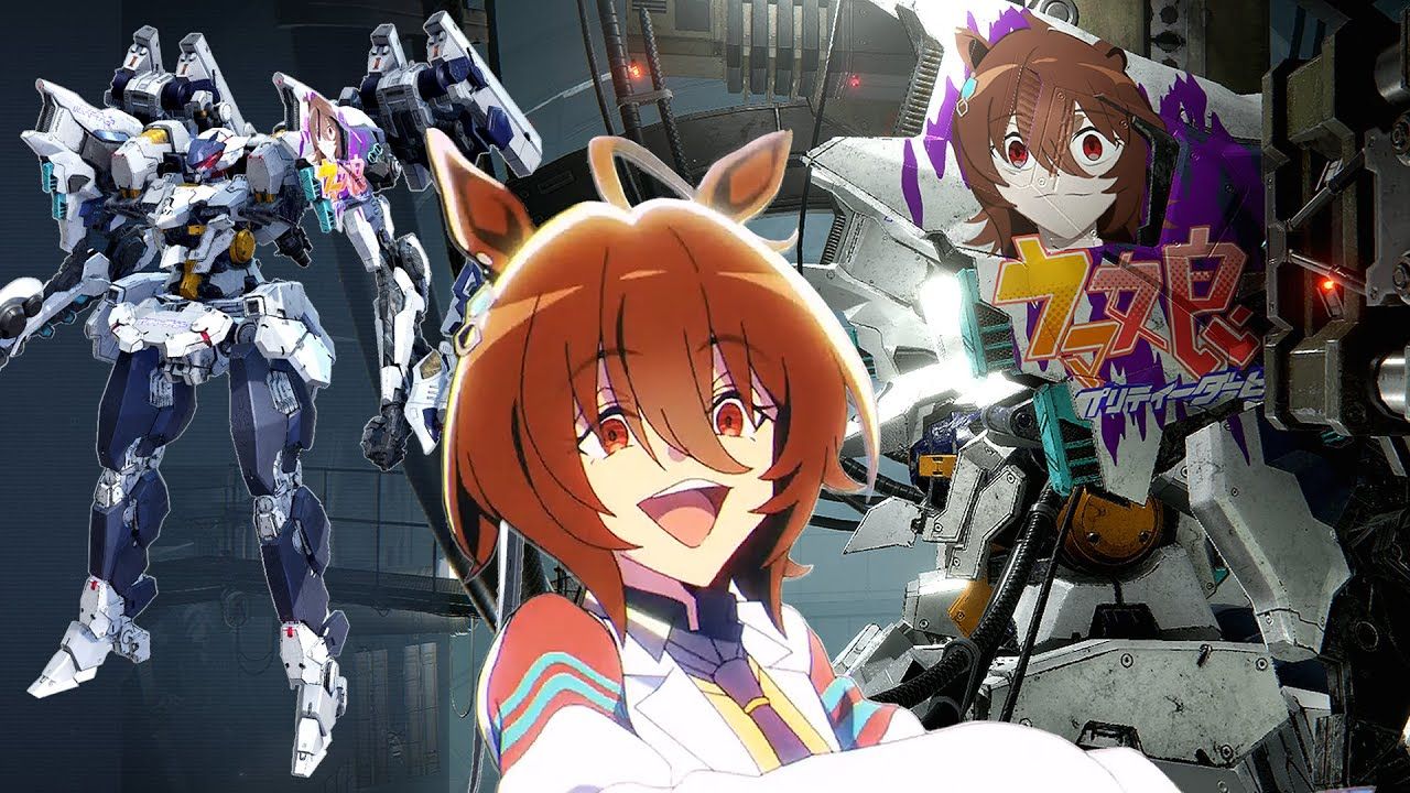 1280x720 Agnes Tachyon Builds a Giant Robot: ARMORED CORE VI vs Uma Musume (Customization + Ranked Matches)