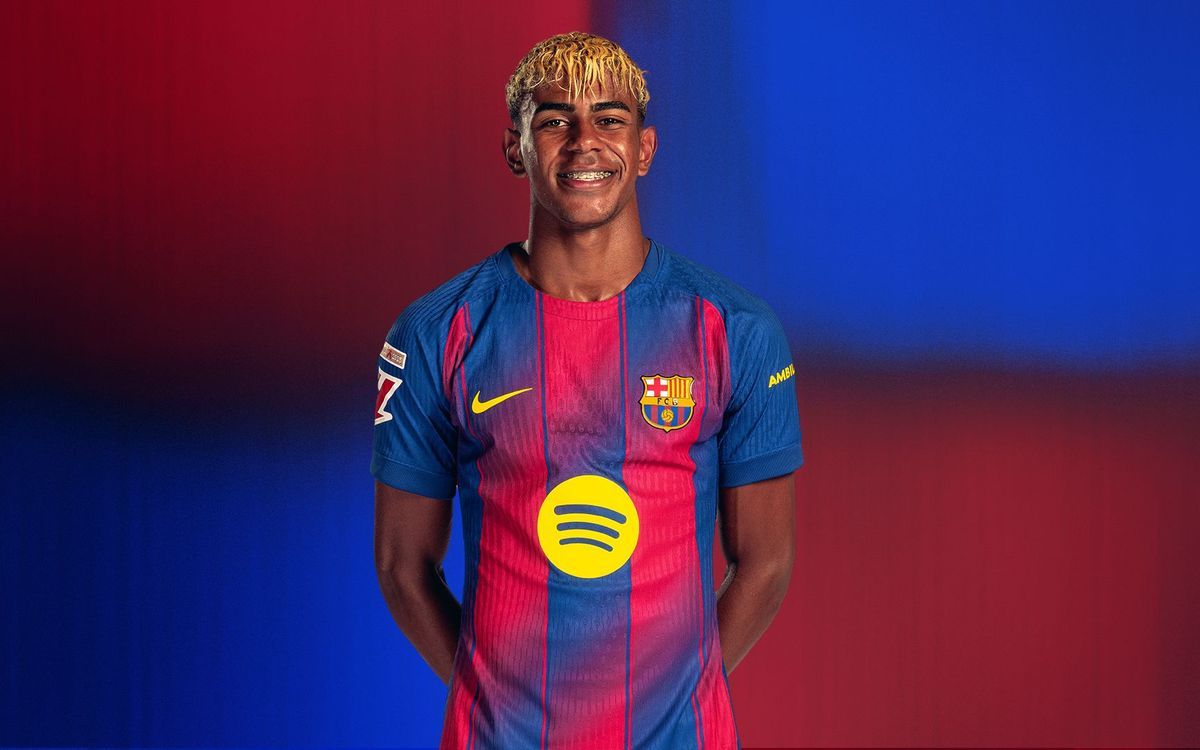 1200x750 Lamine Yamal 2026 Player Page. Forward. FC Barcelona Official Website
