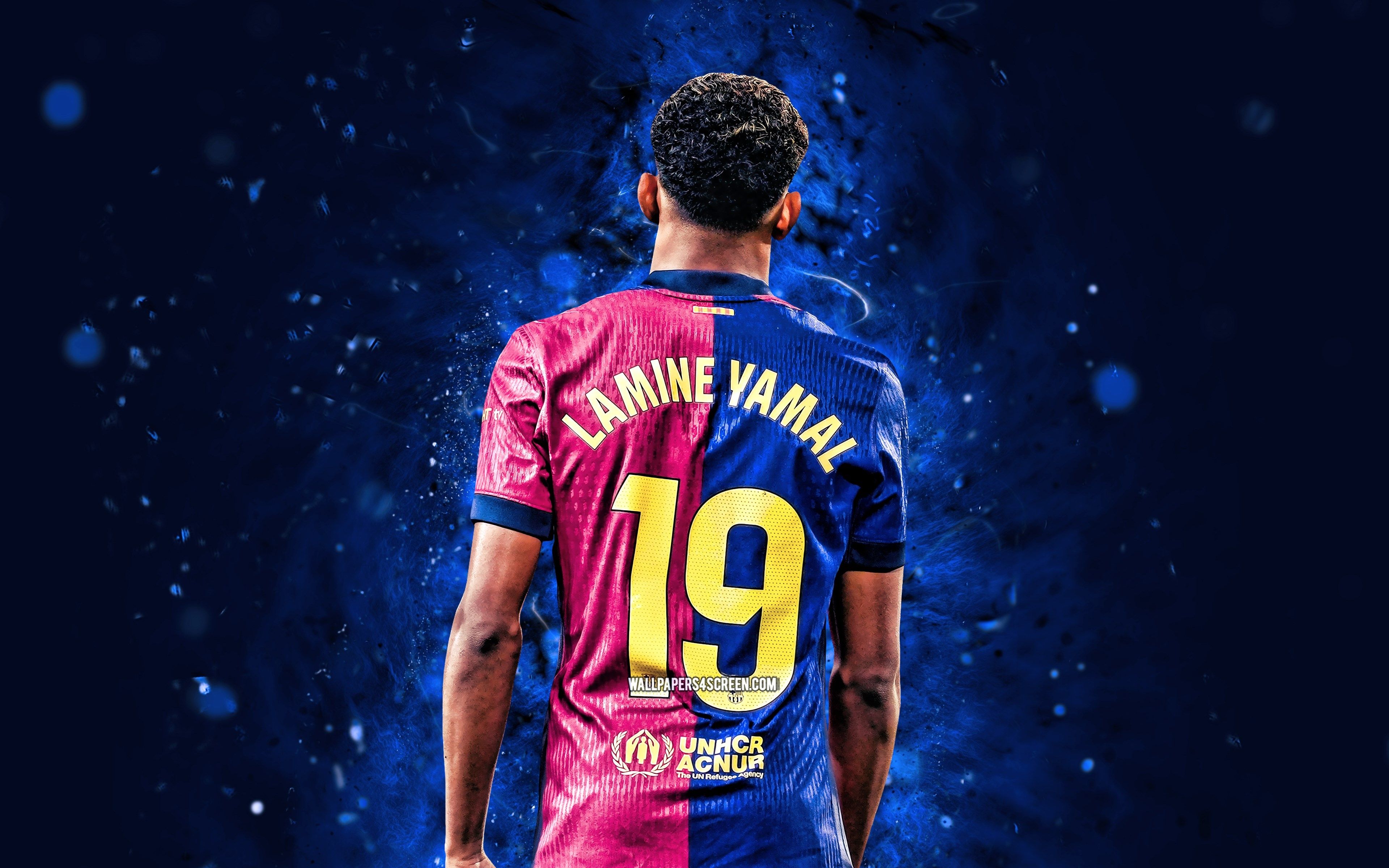3840x2400 Wallpaper football, soccer, Barcelona, FCB, Barca, Spanish, Talent, Lamine Yamal for mobile and desktop, section спорт, resolution 3840x2400