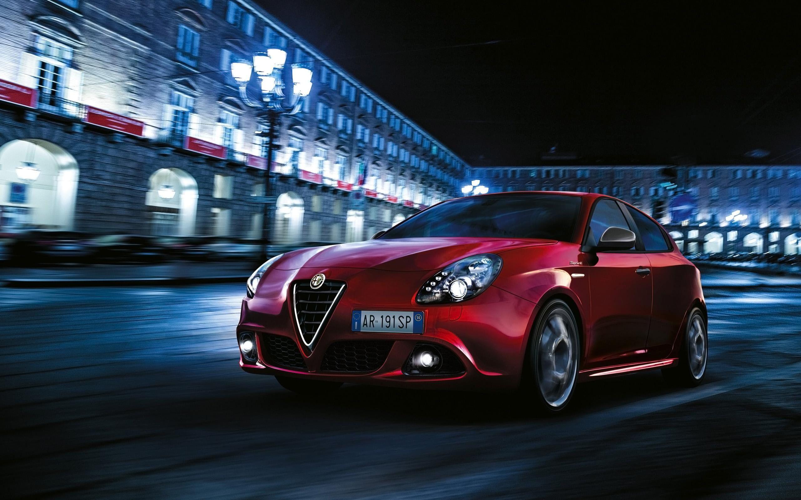 2560x1600 Alfa Romeo Giulietta Sprint, red sports coupe, alfa, romeo