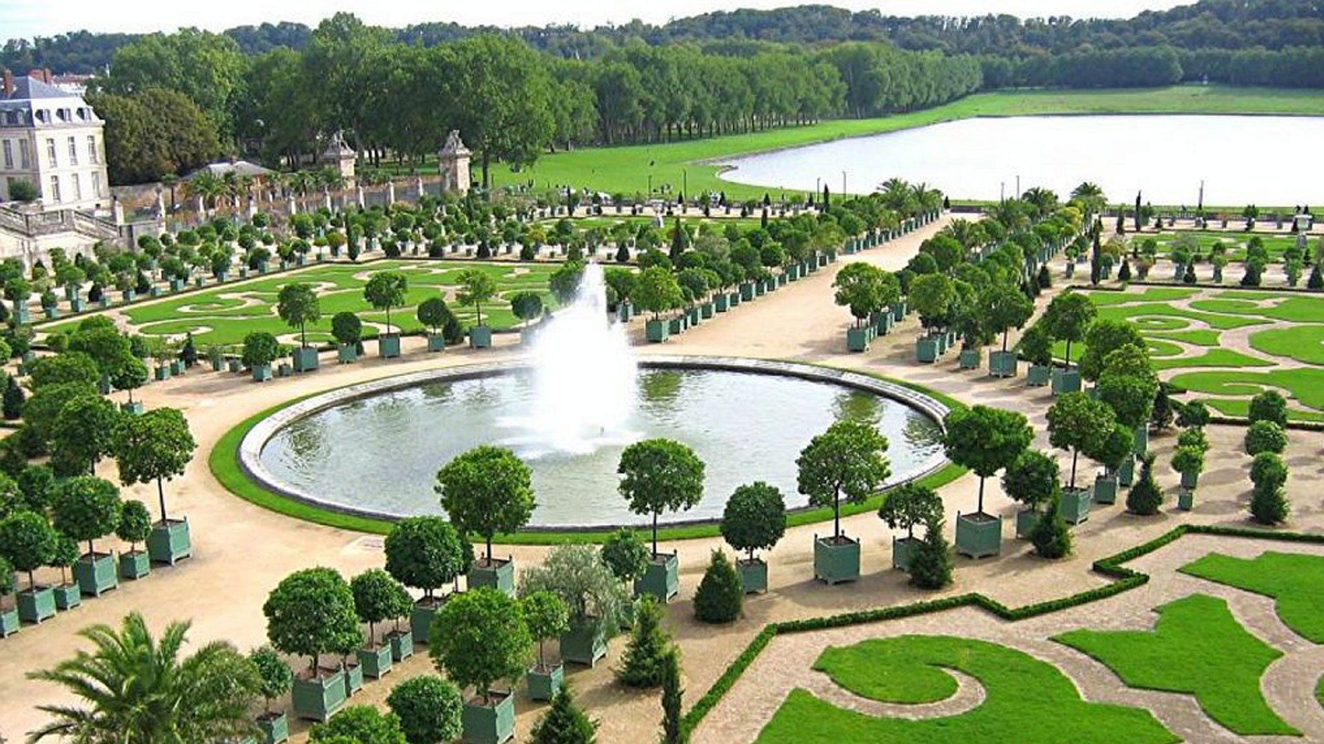 1920x1080 chateau, De, Versailles, Palace, France, French, Building, Garden, Fountain Wallpaper HD / Desktop and Mobile Background