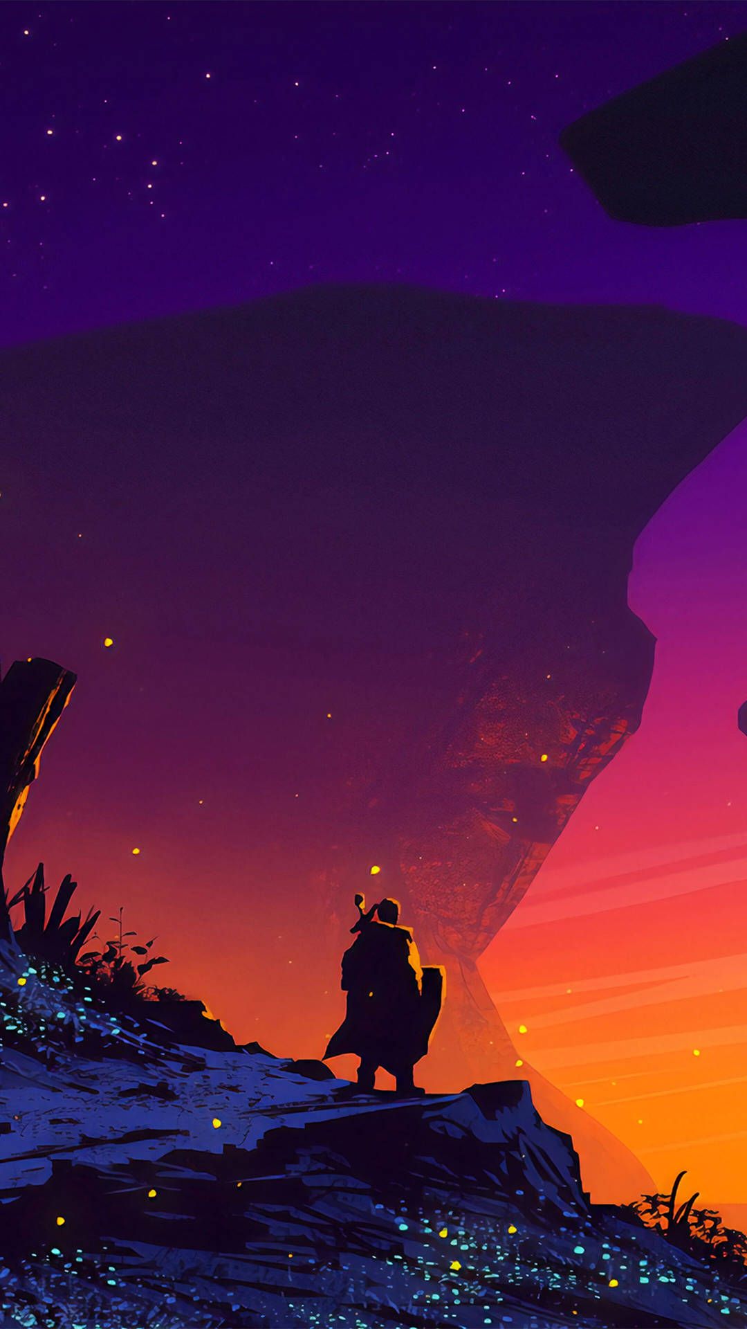 1080x1920 Download Google Pixel 4k Knight Wallpaper