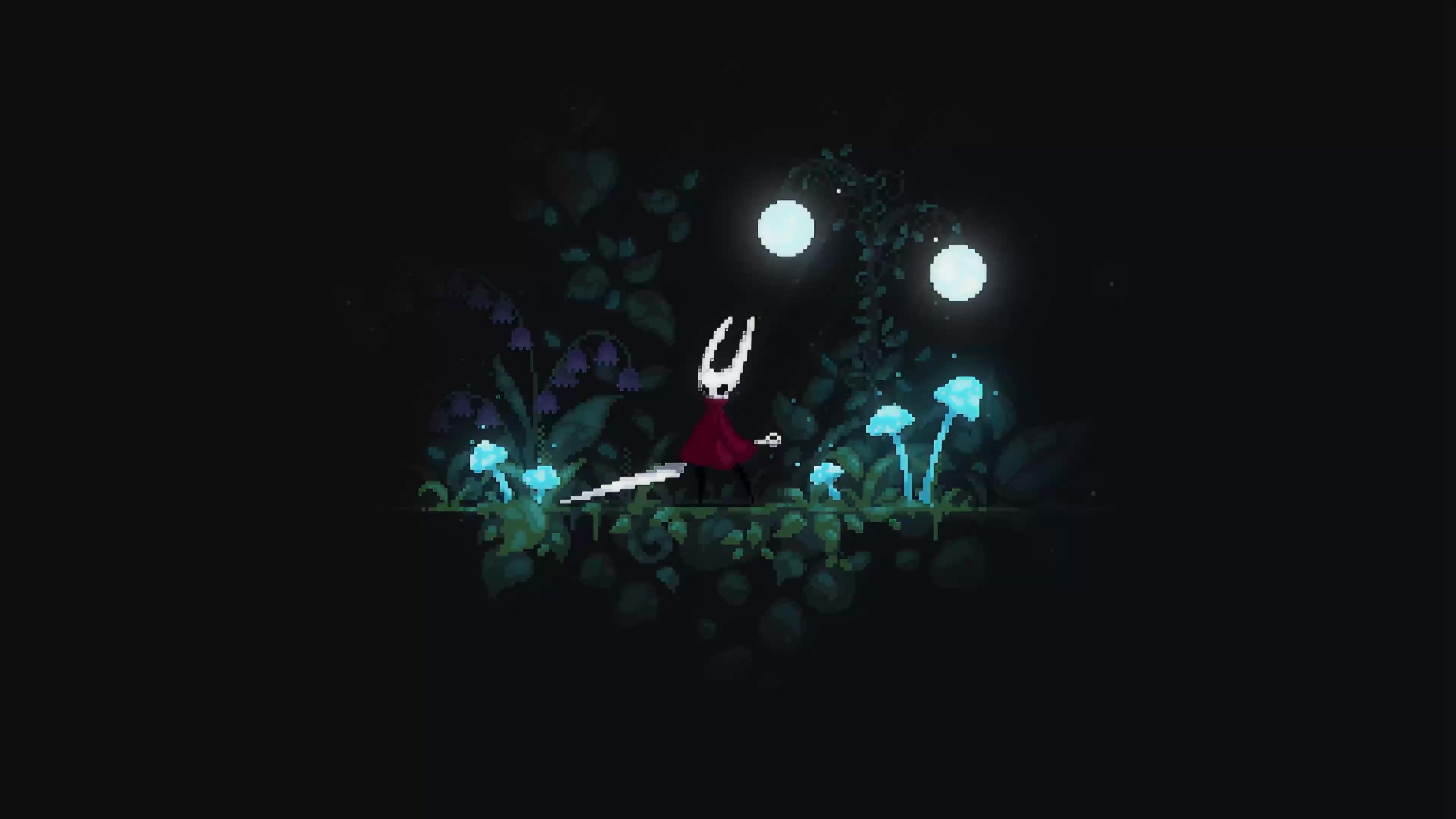 3840x2160 Pixel Hornet Hollow Knight Silksong Live Wallpaper