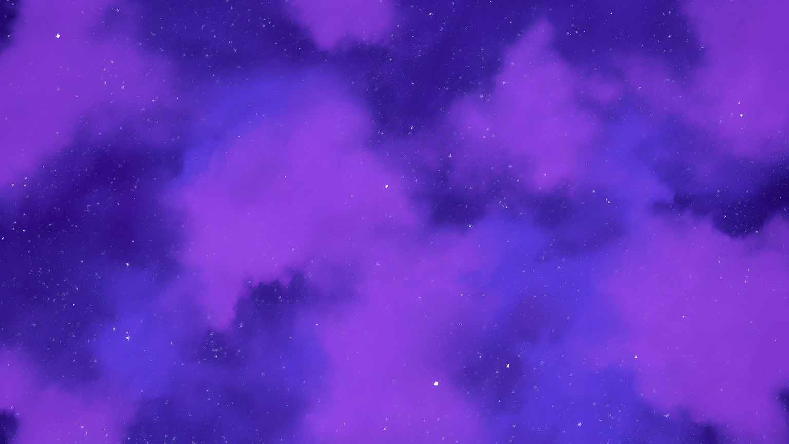 1536x864 Deep Space Purple and Blue Cosmic Dust Cloud Wallpaper 4K
