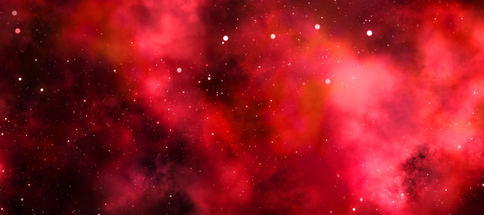 1920x853 Red Cosmic Dust On Galaxy 110000