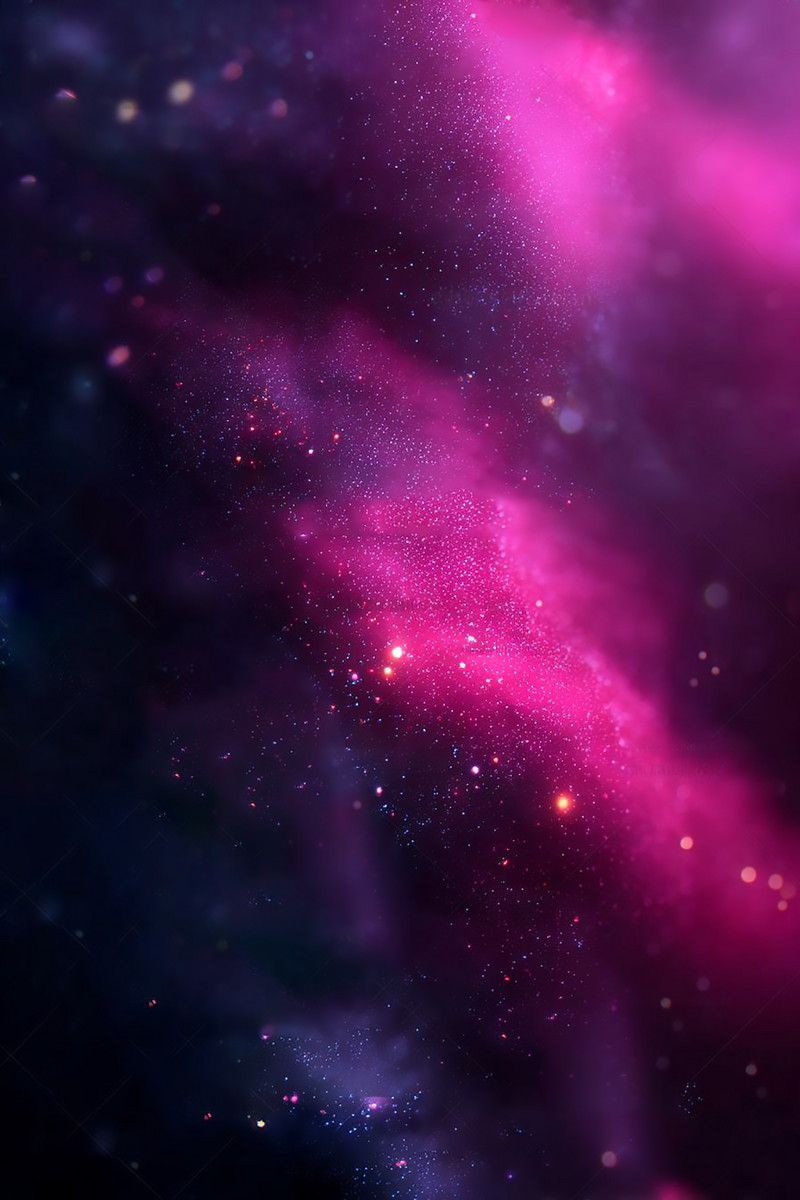 800x1200 Ethereal Cosmic Dust Pink And Blue Nebula Sparkling Glitter Vibrant Galaxy Abstract Background. JPG Free Download