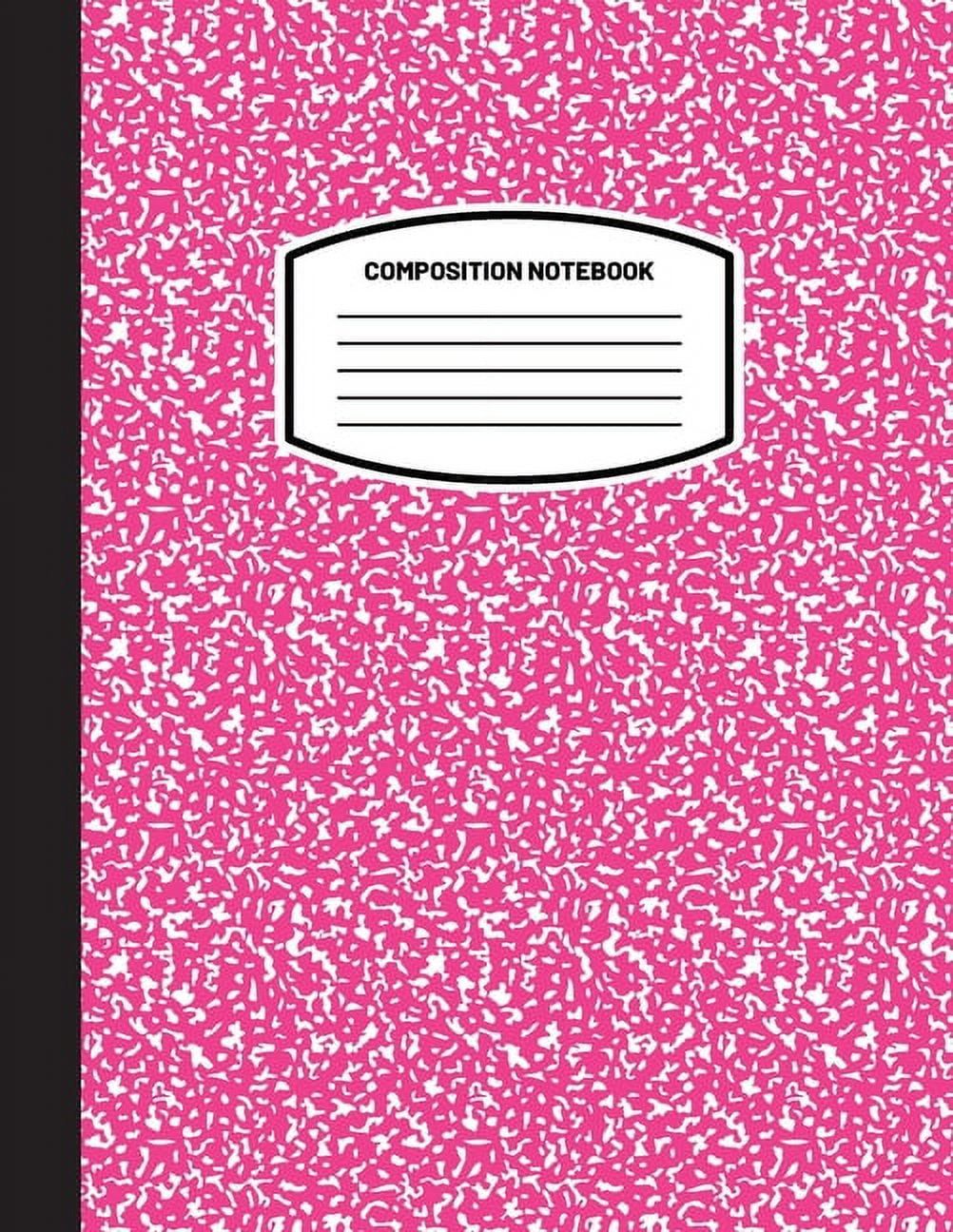 1002x1296 Blank Classic Composition Notebooks (Paperback), 8.5 x Pink Marble, 50 Sheets Business Supplies
