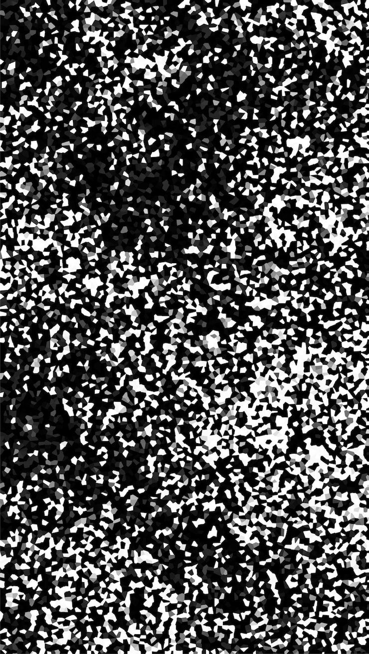 740x1312 Pixel art black white Image