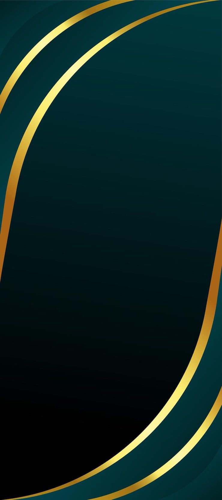 740x1665 Green gold abstract background Image