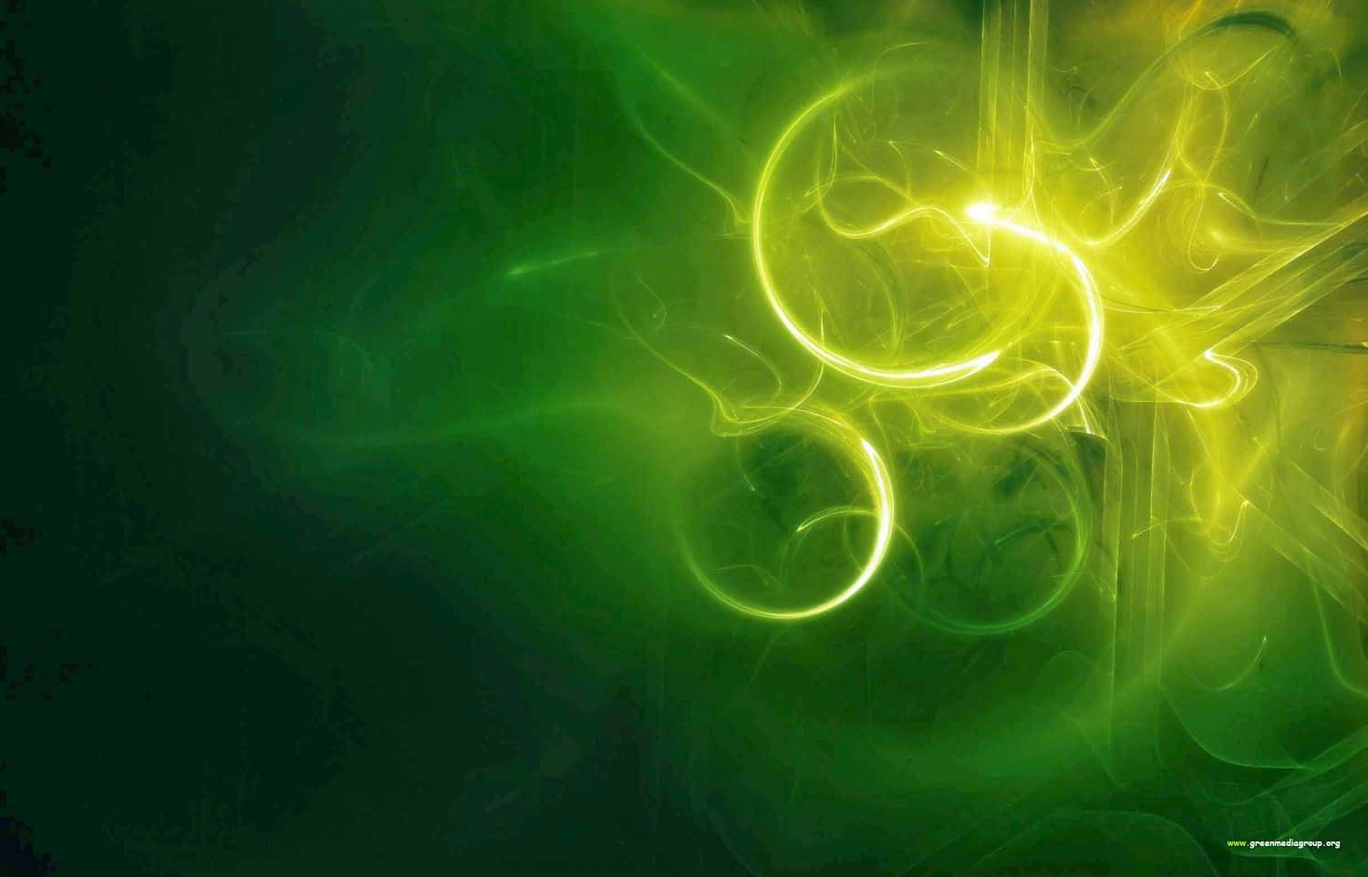1500x962 Green And Gold Background