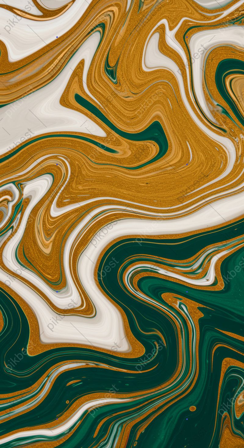 800x1467 Luxurious Gold And Emerald Green Marble Texture Swirling Abstract Background Design Background. JPG Free Download