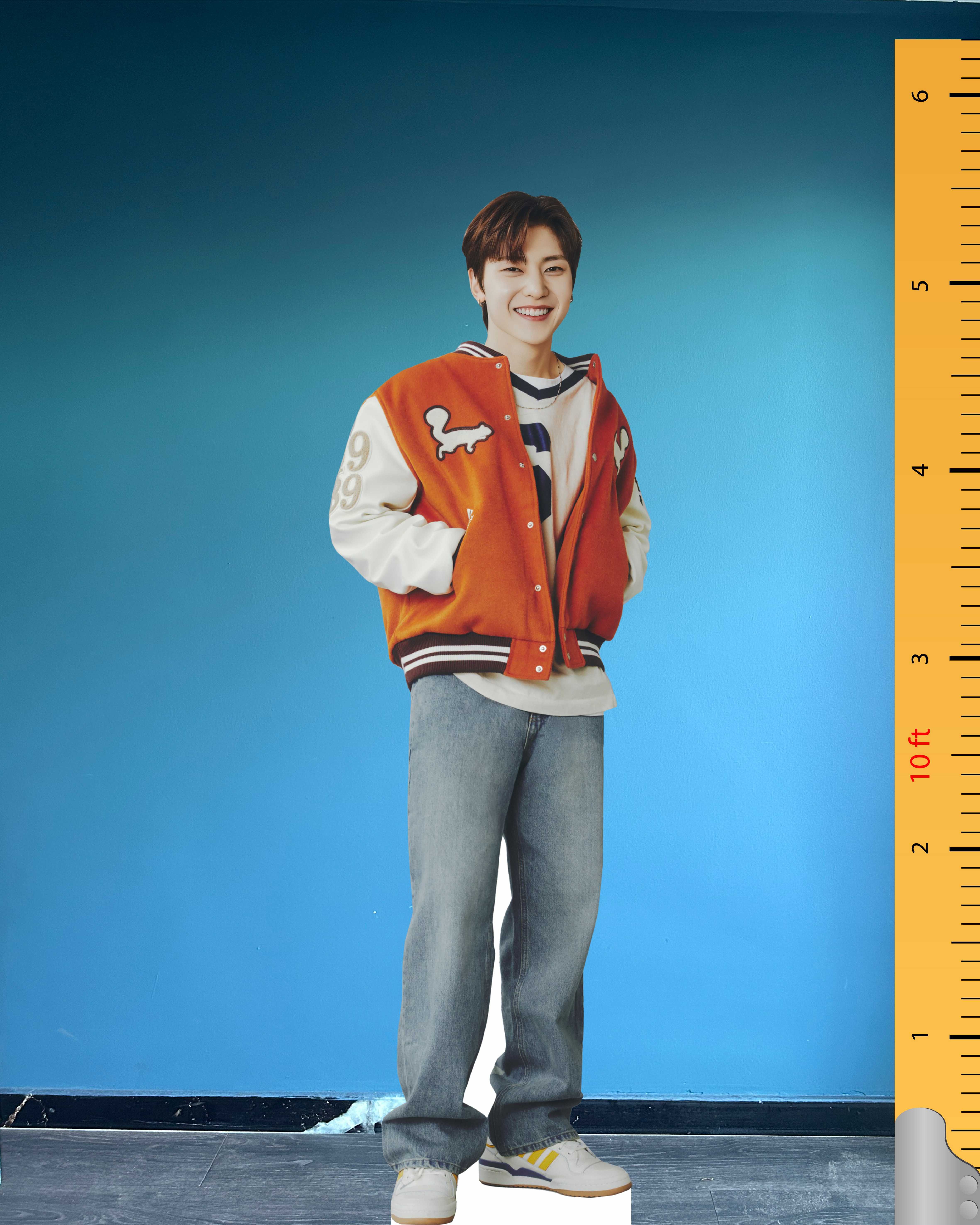 4724x5906 Seok Matthew ZB1 Life Size Cardboard Cutout Model