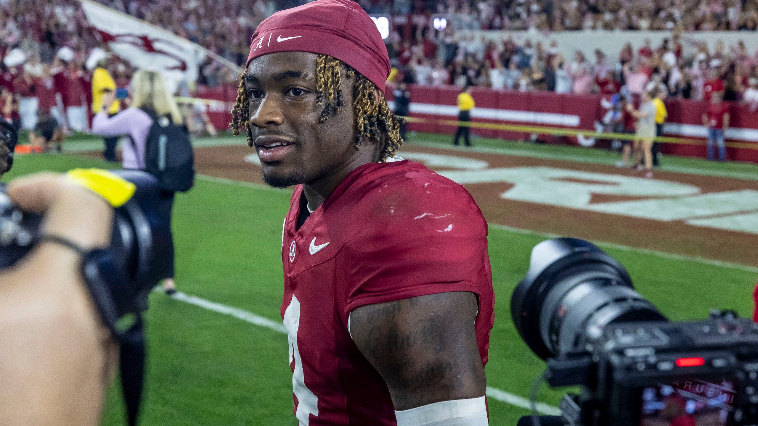 2560x1440 Seattle Seahawks Select Former Alabama Quarterback Jalen Milroe in Third Round