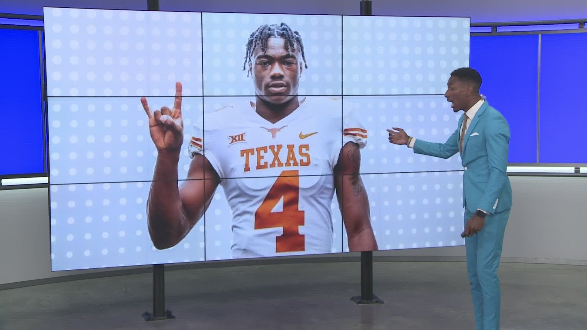 1920x1080 Alabama QB Jalen Milroe's history with Texas