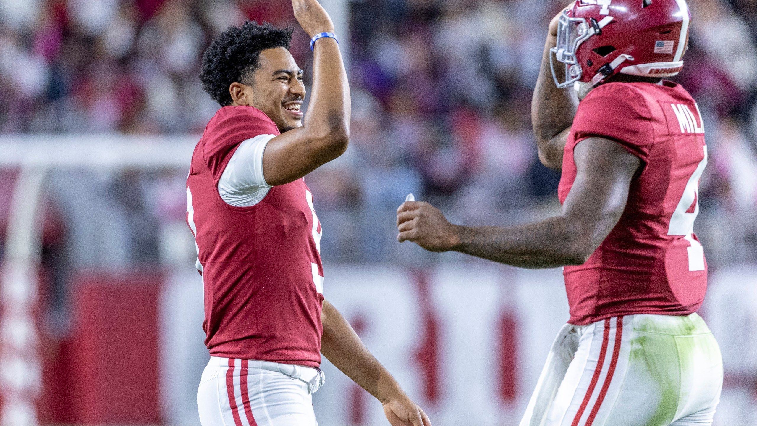 2560x1440 Jalen Milroe, No. 1 Alabama Escape Texas A&M, 24 20. WJHL. Tri Cities News & Weather