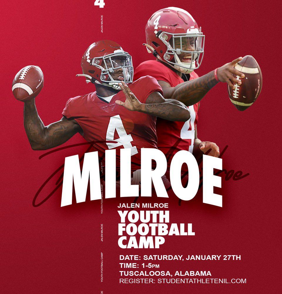 960x1000 Jalen Milroe / Highlights / X