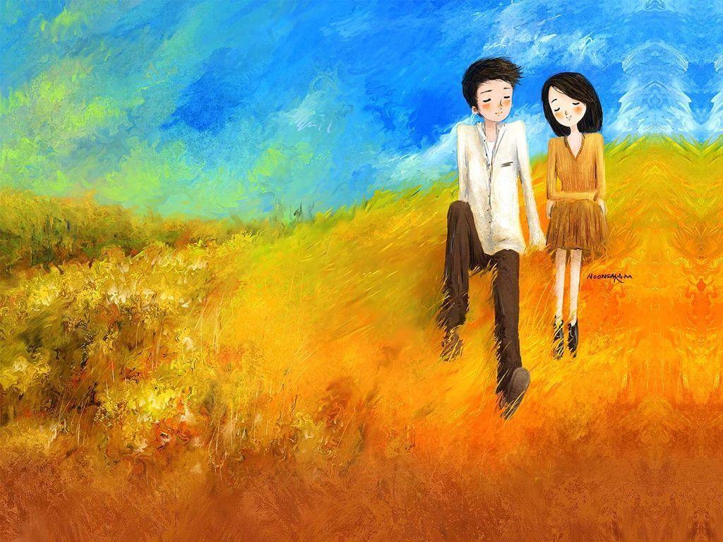 1024x768 Korean Cartoon Collection Di Qiji 45033. CUTE WALLPAPERS