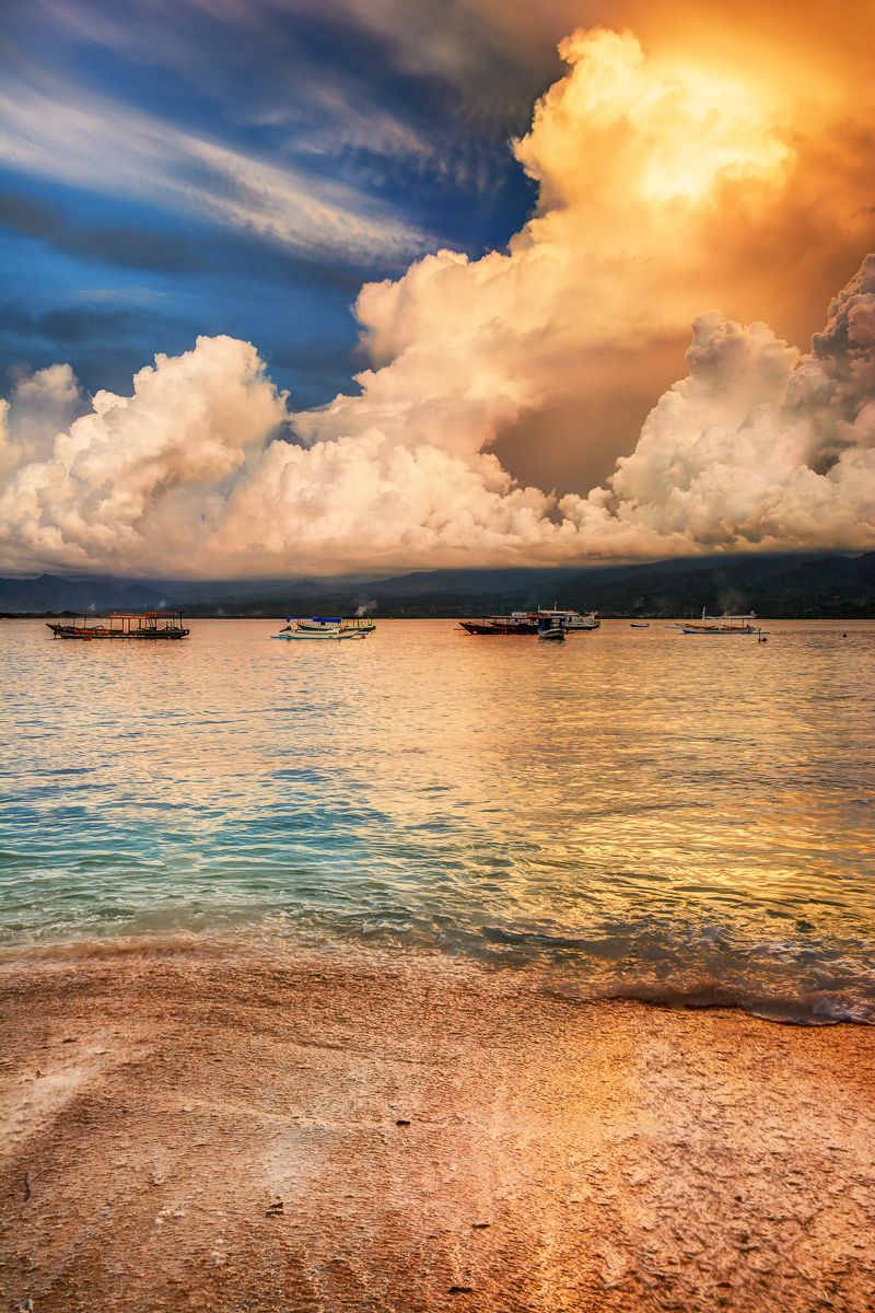 800x1200 Gili Island Sunset