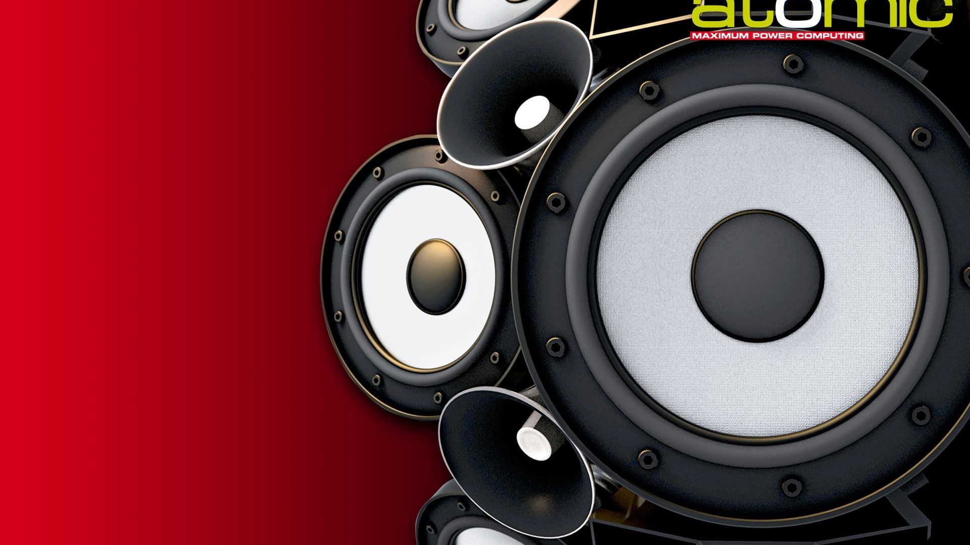 1920x1080 Music Speakers Wallpaper