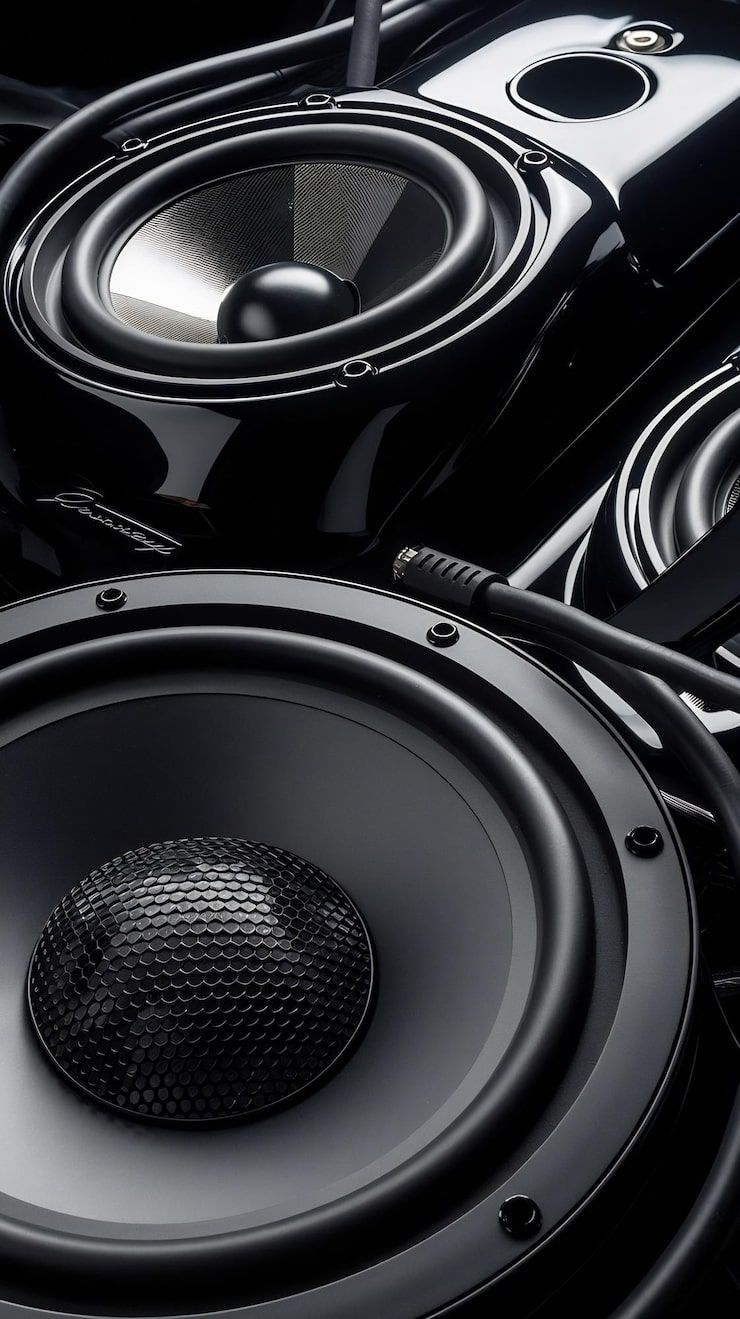 740x1319 Car sound system Image