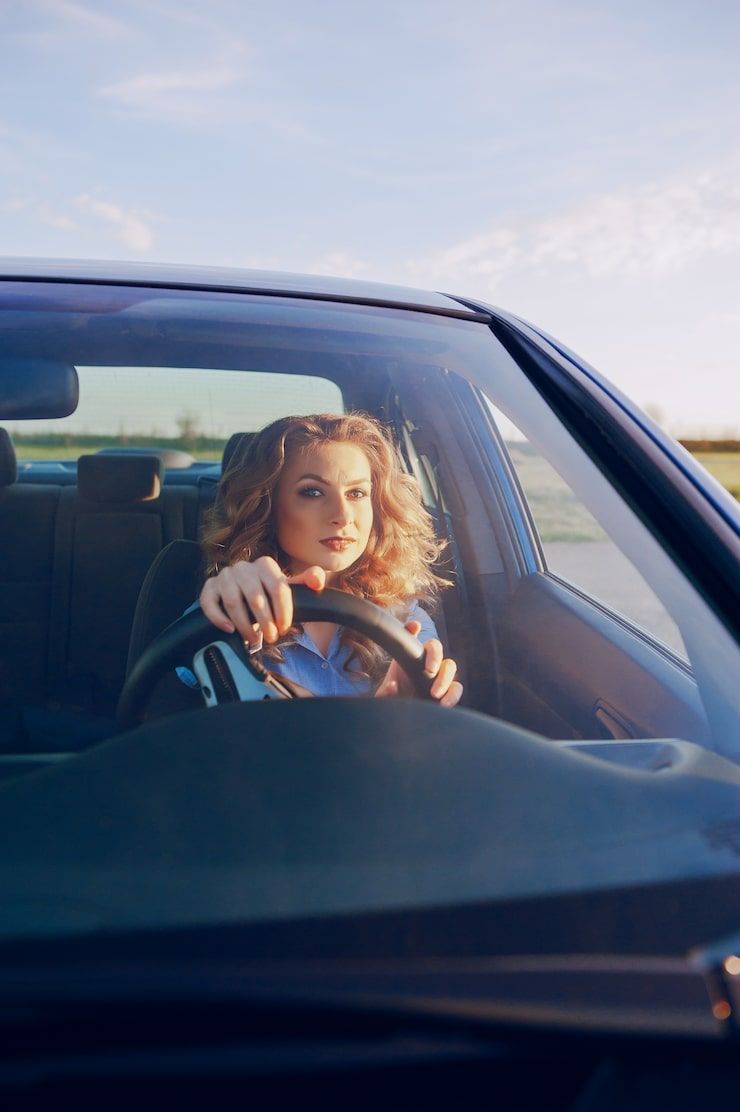 740x1112 Car girl wallpaper Image