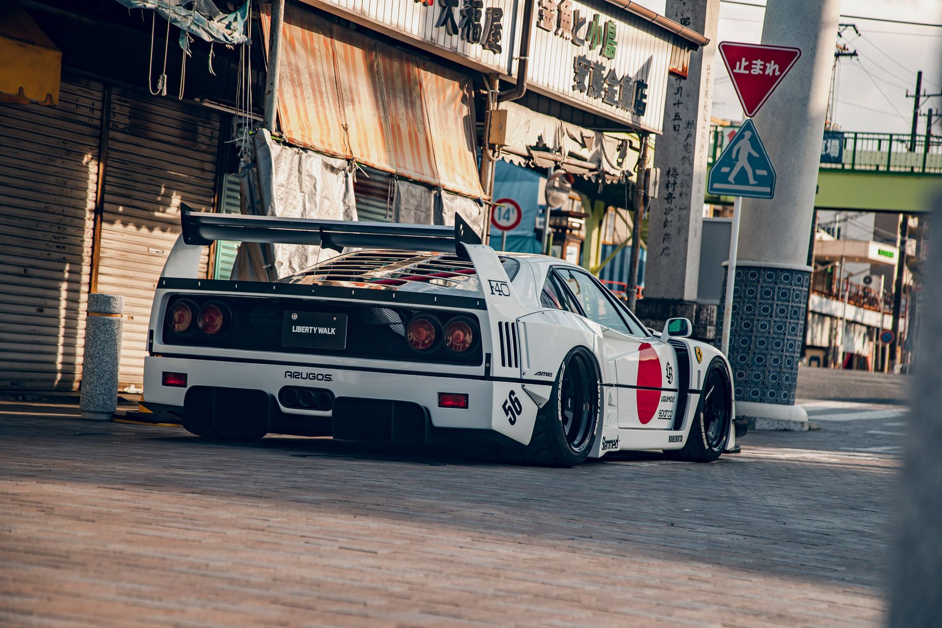 1920x1280 LB WORKS Ferrari F40 WALK. リバティーウォーク