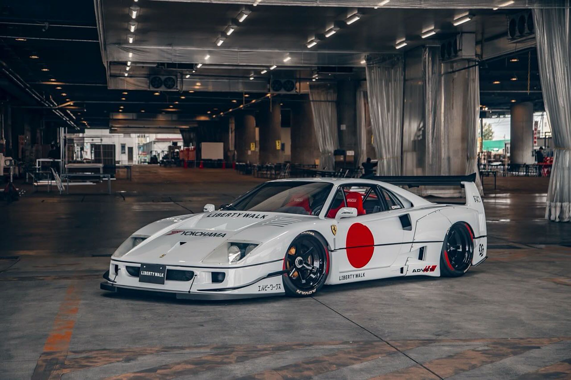 1920x1280 LB WORKS Ferrari F40 WALK. リバティーウォーク