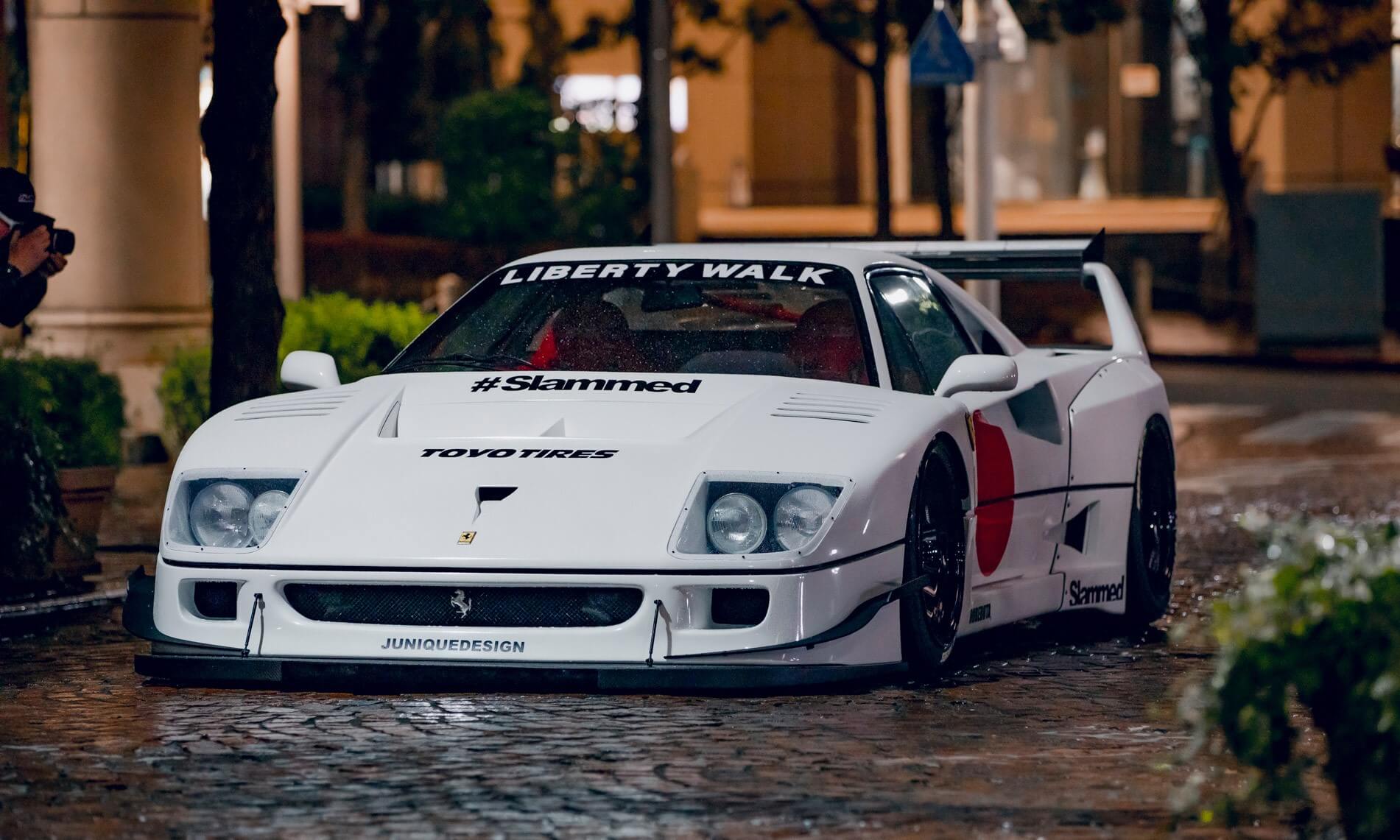 1901x1141 Liberty Walk Ferrari F40 [w Video]