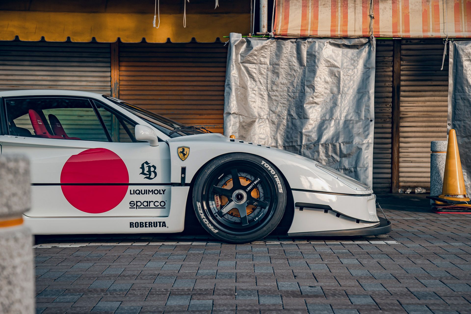 1920x1280 LB WORKS Ferrari F40 WALK. リバティーウォーク